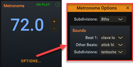 Midi Options