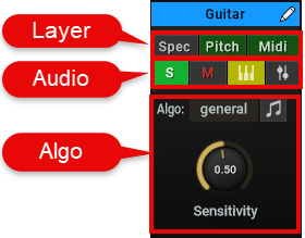 Midi Track Controls