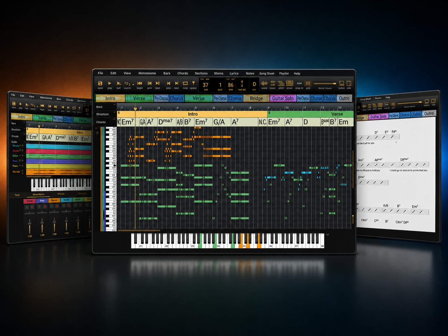 Song Master Pro main interface